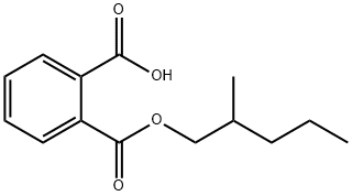 Mono(2-Methylpentyl) Phthalate 구조식 이미지