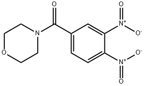 Methanone, (3,4-dinitrophenyl)-4-Morpholinyl- 구조식 이미지