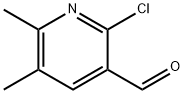 2-Chloro-5,6-diMethylnicotinaldehyde Structure