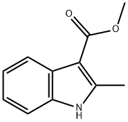 Methyl2-Methyl-1H-indole-3-carboxylate 구조식 이미지