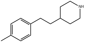 4-[2-(4-Methylphenyl)ethyl]-piperidine HCl Structure
