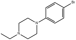 1-(4-BroMophenyl)-4-ethylpiperazine 구조식 이미지