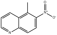 5-methyl-6-nitroquinoline 구조식 이미지