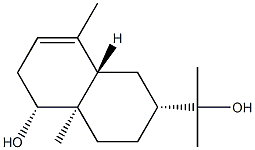3-EudesMene-1β,11-diol 구조식 이미지