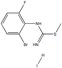 65896-13-1 (2-BroMo-6-fluorophenyl)carbaMiMidothioic Acid Methyl Ester Monohydriodide