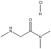 N-Me-Gly-NMe2HCl 구조식 이미지