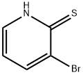3-브로모피리딘-2-티올 구조식 이미지