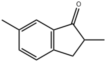 1H-Inden-1-one, 2,3-dihydro-2,6-diMethyl- Structure
