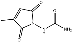 N-(3-Methyl-2,5-dioxo-2,5-dihydro-1H-pyrrol-1-yl)urea 구조식 이미지