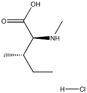 N-Me-Ile-OH·HCl 구조식 이미지