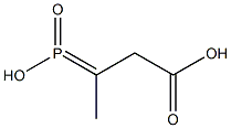 3-Methylphosphinicopropionic Acid 구조식 이미지
