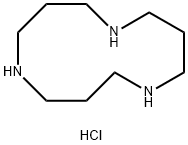 1,5,9-Triazacyclododecane, trihydrochloride 구조식 이미지