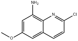 2-Chloro-6-Methoxyquinolin-8-aMine Structure