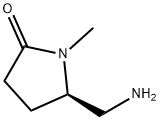 2-Pyrrolidinone, 5-(aMinoMethyl)-1-Methyl-, (R)- (9CI) Structure