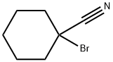 1-broMocyclohexanecarbonitrile 구조식 이미지