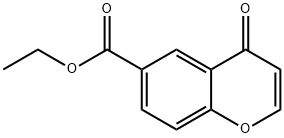 Ethyl 4-oxo-4H-chroMene-6-carboxylate Structure