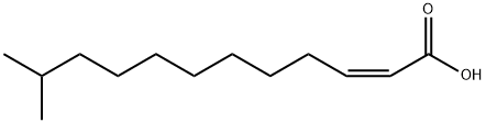 cis-Δ2-11-methyl-Dodecenoic Acid 구조식 이미지