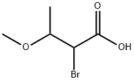 2-BroMo-3-Methoxybutanoic acid Structure