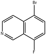 5-BroMo-8-fluoroisoquinoline 구조식 이미지
