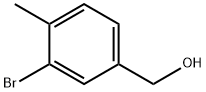 (3-BroMo-4-Methylphenyl)Methanol 구조식 이미지