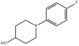 1-(4-fluorophenyl)piperidin-4-ol Structure