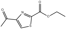 4-Acetyl-thiazole-2-carboxylic acid ethyl ester Structure