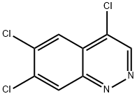 4,6,7-Trichlorocinnoline 구조식 이미지