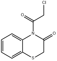 4-(2-Chloroacetyl)-2H-1,4-benzothiazin-3(4H)-one, 97% Structure