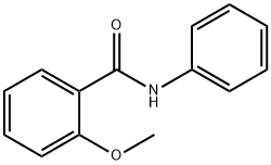 2-METHOXYBENZANILIDE 구조식 이미지