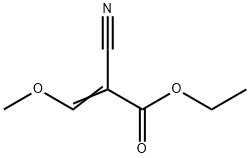 2-cyano-3-Methoxy-acrylic acid ethyl ester 구조식 이미지