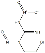 1-(2-BroMoethyl)-3-nitro-1-nitrosoguanidine 구조식 이미지