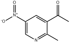 1-(2-Methyl-5-nitropyridin-3-yl)ethanone 구조식 이미지