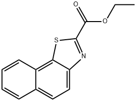 Ethyl naphtho[2,1-d]thiazole-2-carboxylate 구조식 이미지