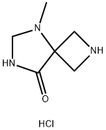 5-Methyl-2,5,7-triazaspiro[3.4]octan-8-one Structure