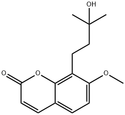 Osthol hydrate 구조식 이미지