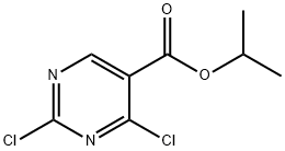 isopropanyl 2,4-dichloropyriMidine-5-carboxylate Structure
