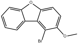 1-broMo-2-Methoxy-dibenzofuran Structure