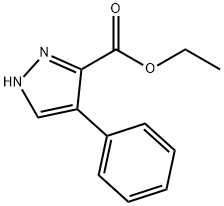 1H-Pyrazole-3-carboxylic acid, 4-phenyl-, ethyl ester Structure