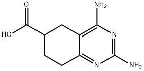 2,4-DiaMino-5,6,7,8-tetrahydro-6-quinazolinecarboxylic Acid Structure