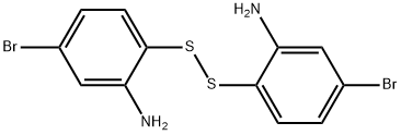 2-[(2-AMino-4-broMophenyl)disulfanyl]-5-broMoaniline Structure
