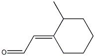 2-(2-Methylcyclohexylidene)acetaldehyde Structure