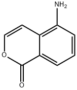 5-aMino-1H-이소크로멘-1-온 구조식 이미지