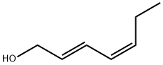 2E, 4Z Heptadiene-1-ol Structure