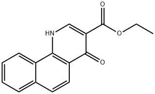 Ethyl 4-hydroxybenzo[h]quinoline-3-carboxylate Structure