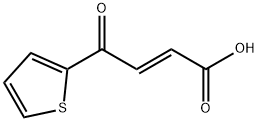 trans-3-(2-Thenoyl)acrylic Acid 구조식 이미지