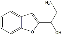 2-아미노-1-(벤조푸란-2-일)에탄올 구조식 이미지