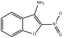 2-니트로벤조푸란-3-아민 구조식 이미지