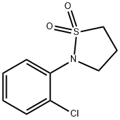 N-(2-Chlorophenyl)-1,3-propanesultaM 구조식 이미지