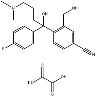 717133-32-9 (+/-)-4-[4-(diMethylaMino)-1-(4-fluorophenyl)-1-hydroxybutyl]-3-(hydroxyMethyl)-benzonitrile, oxalate