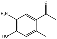 아세토페논,5-아미노-4-하이드록시-2-메틸-(5CI) 구조식 이미지